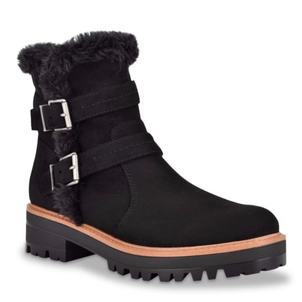 Indigo Road black suede boots, size 9, worn once, like new. Without box